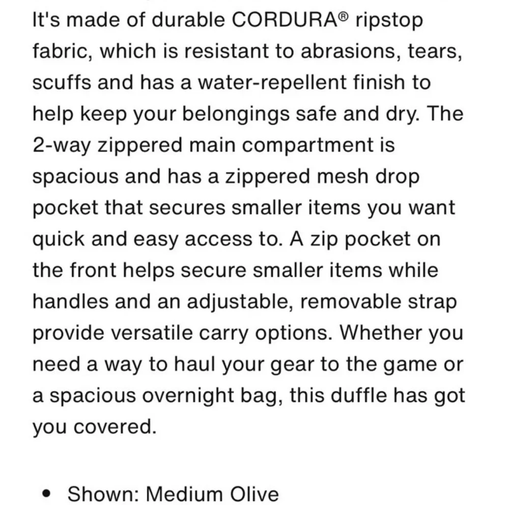 Nike Jordan Jam Flight Cordura Duffle Bag Sage Green Gym Bag MA0798 EF9 NWT - Picture 14 of 14